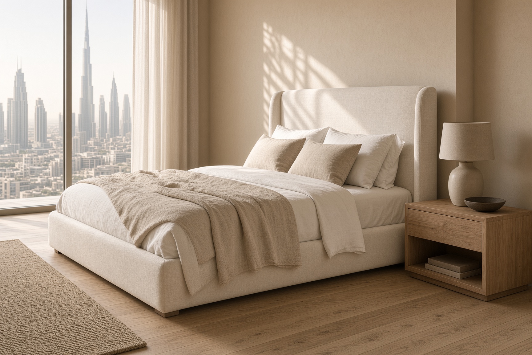 VIHALS Bed frame, Angle