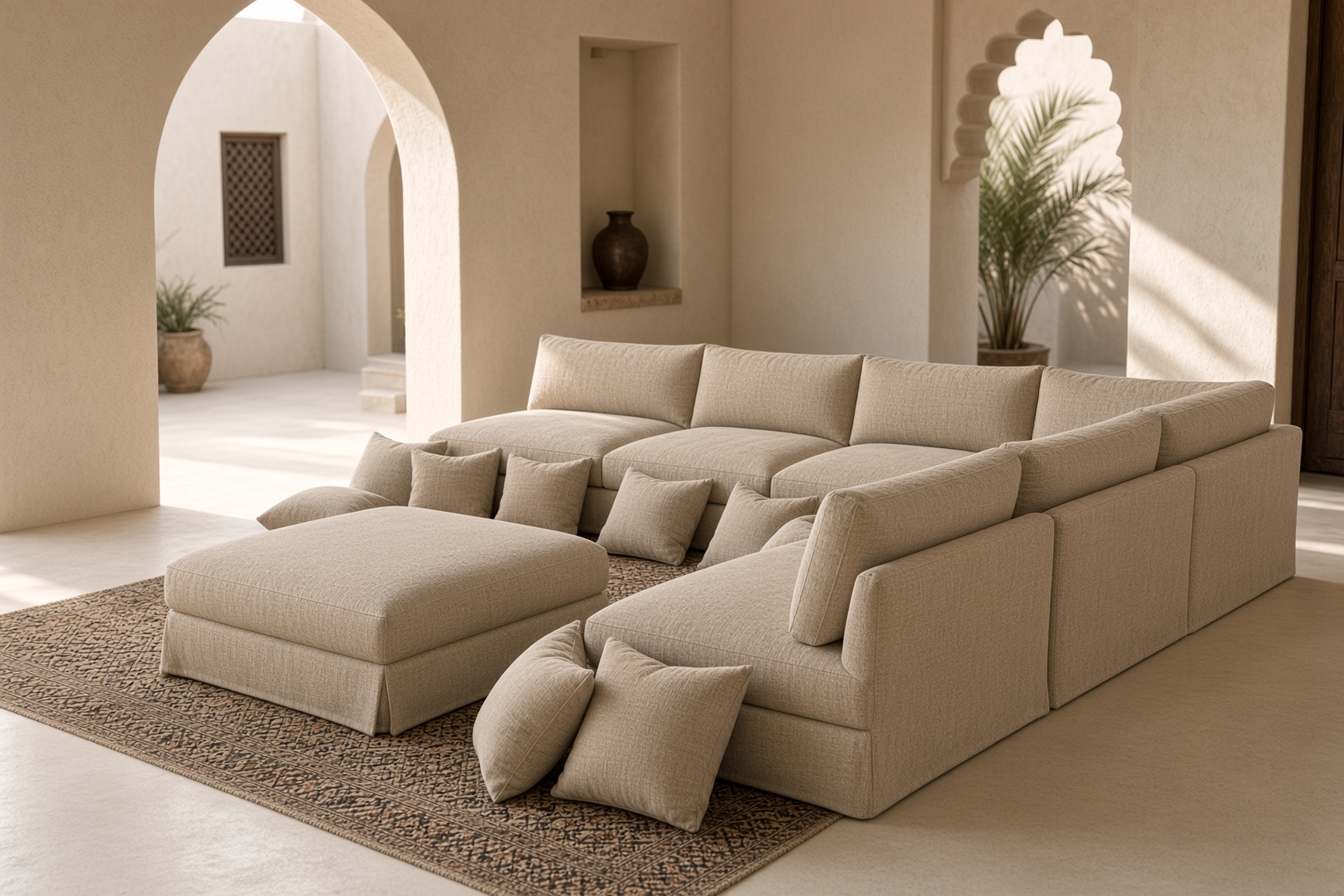 Sand Majlis Set, Angle