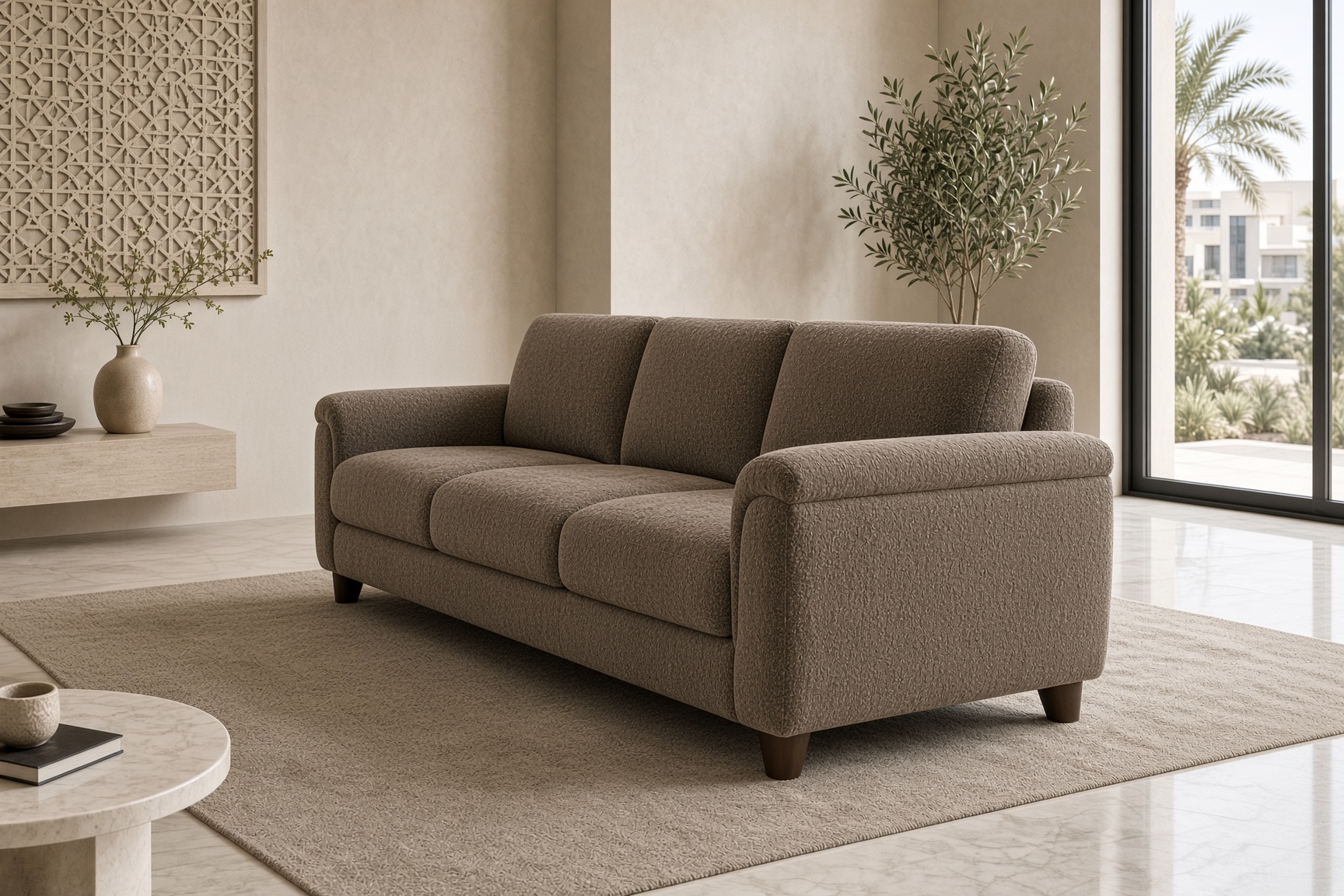 Family 4-Seater Sofa, Angle